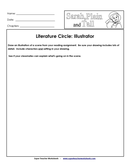 Literature Circles: Illustrator
