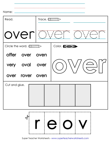 Worksheet 2: Over