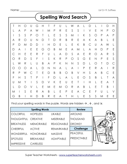 Word Search (D-19)