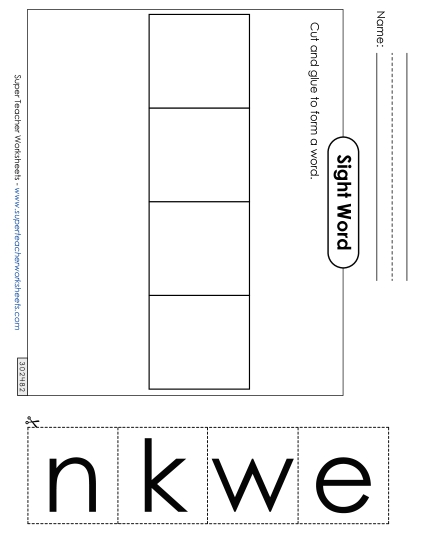 Large Cut-and-Glue: Knew