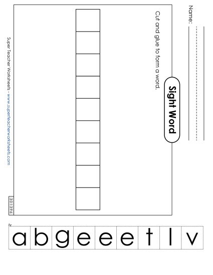 Large Cut-and-Glue: Vegetable