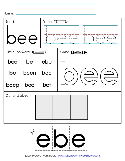 Bee (Sight Word)