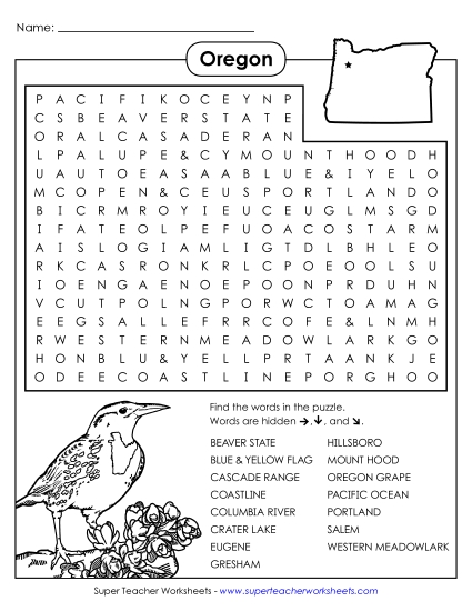 Word Search Puzzle