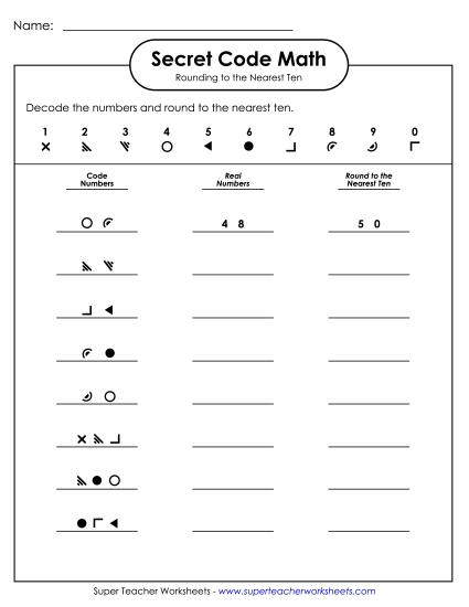 SCM: Rounding to the Nearest Ten