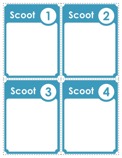 Template: Scoot! Cards (Blue)