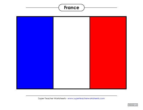 French Flag (Full Color)