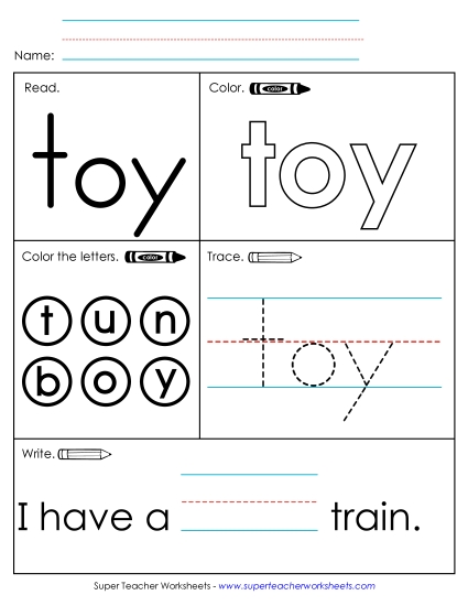 Toy (Sight Word)