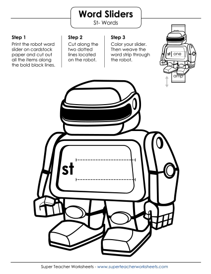 Word Slider (St- Words)