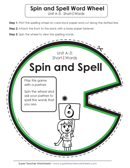 Spin and Spell (A-3)
