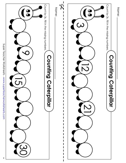 Caterpillar - Count By 3s