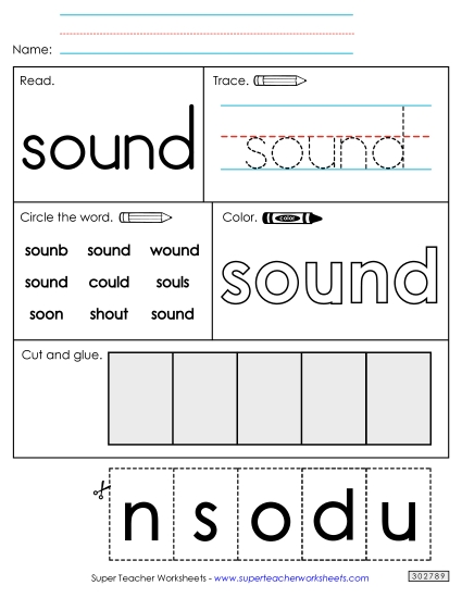 Worksheet 2: Sound