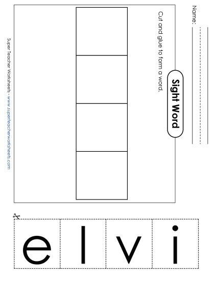 Large Cut-and-Glue: Live