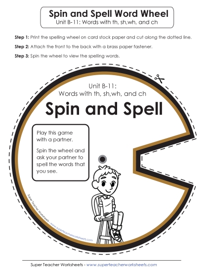 Spin and Spell (B-11)