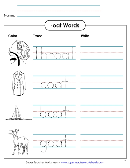 Trace and Write (-oat)