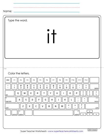 Type the Word: It