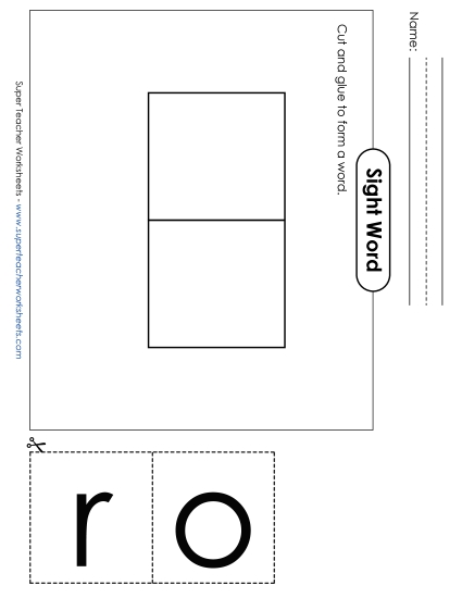 Large Cut-and-Glue: Or