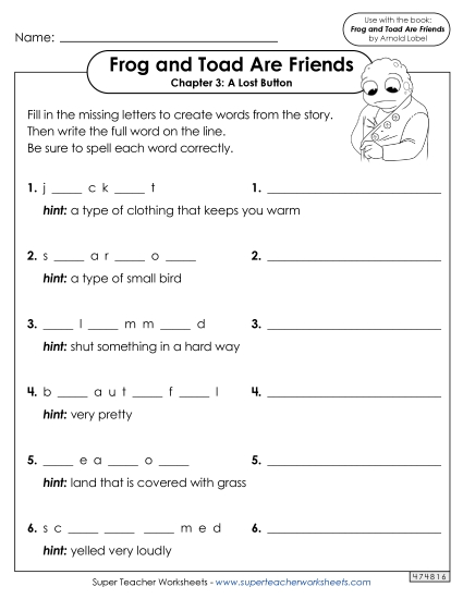 Vocabulary for Chapter 3