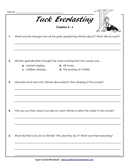 Questions for Chapters 4-6