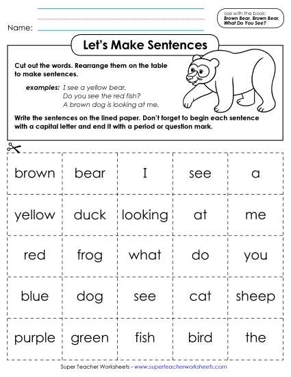 Let\'s Make Sentences!