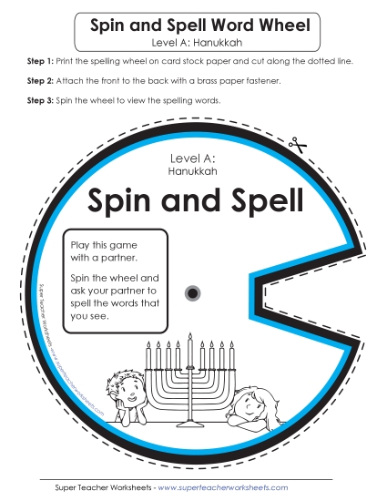 Spin and Spell (A-Hanukkah) 