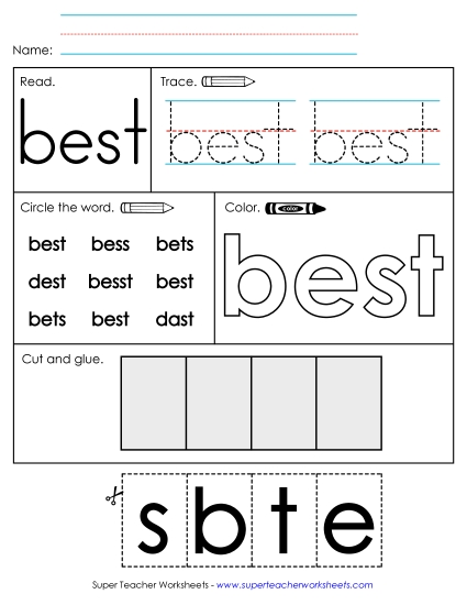 Worksheet 2: Best