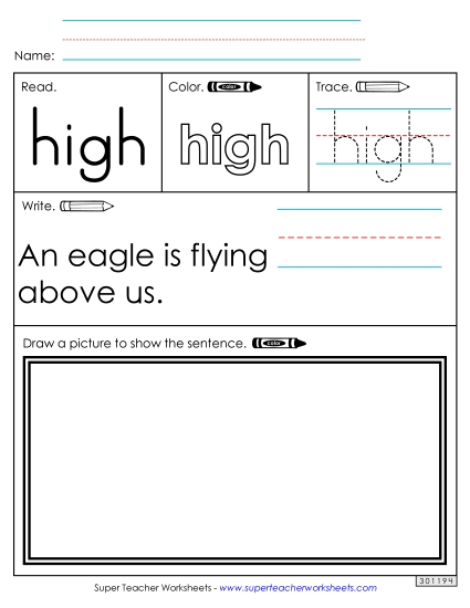 Worksheet 3: High