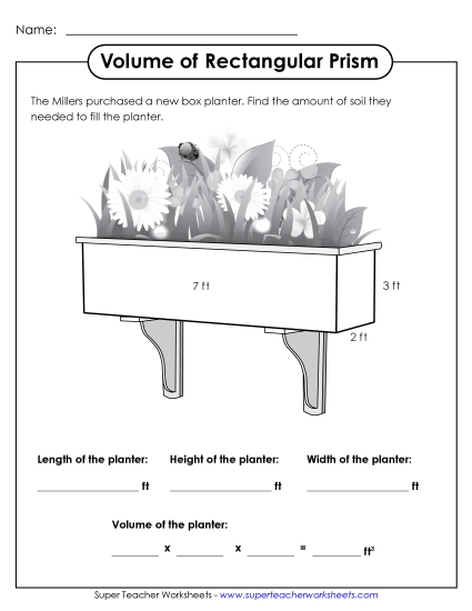 Volume of a Planter