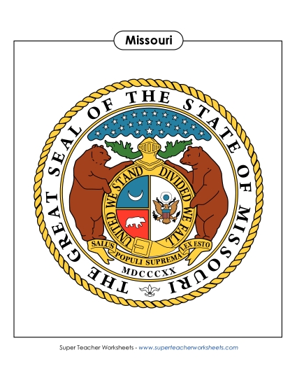 Missouri State Seal (Full-Color Version)