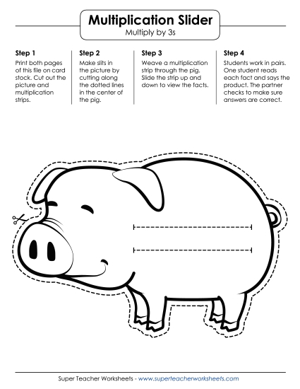 Math Slider: Pig