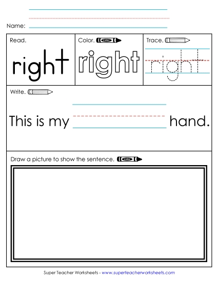 Worksheet 3: Right