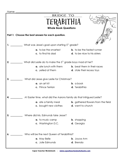 Whole Book Questions