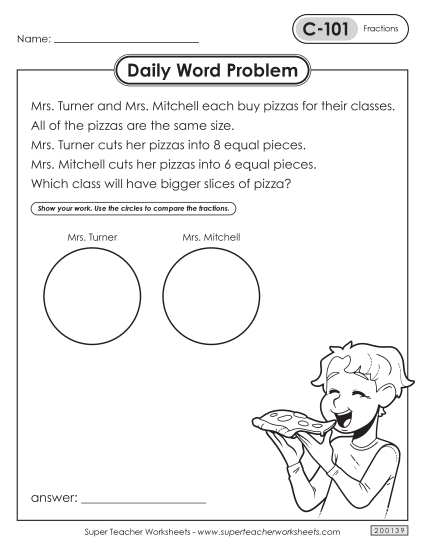 Daily Word Problems <br>C-101 through C-105