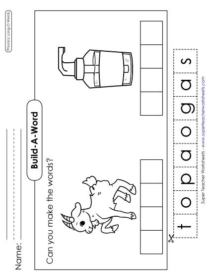 Build-a-Word: Goat & Soap