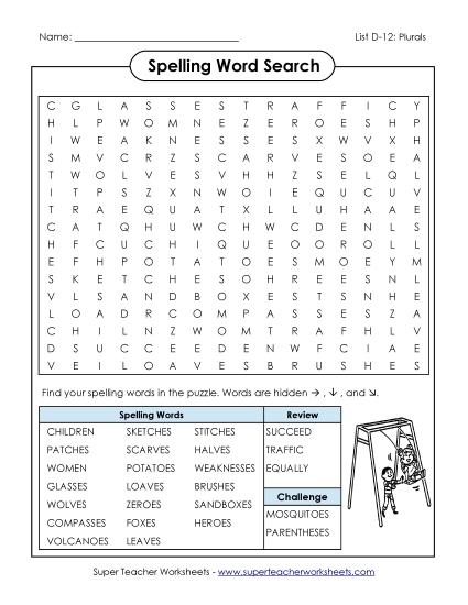 Word Search (D-12)