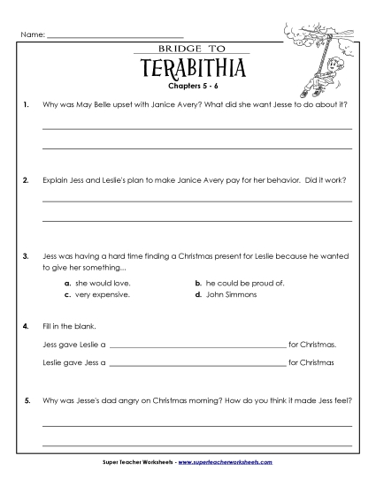 Questions for Chapters 5 and 6