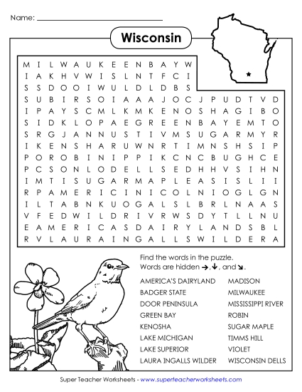 Word Search Puzzle