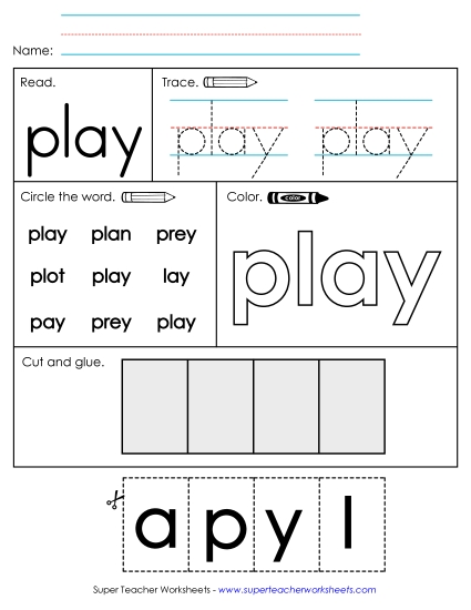 Worksheet 2: Play