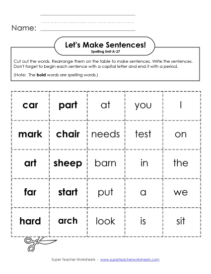 Let\'s Build Sentences (A-27)