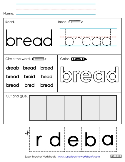 Worksheet 2: Bread