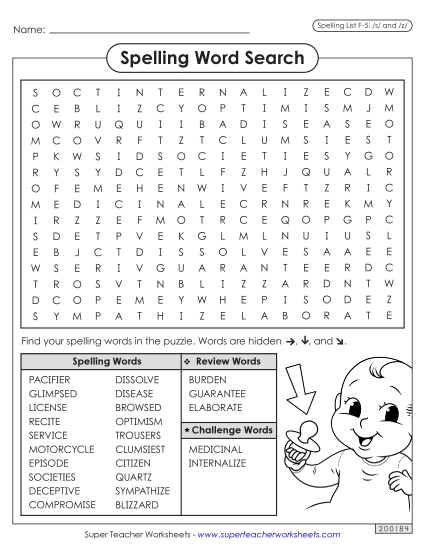 Word Search (F-5)