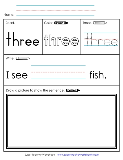 Worksheet 3: Three