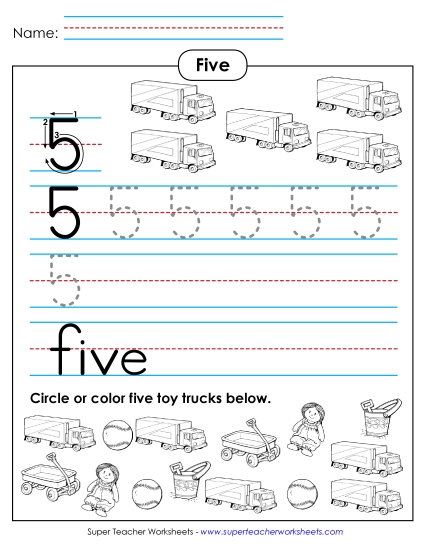 Five: Trace, Print, Count