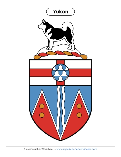 Yukon Coat of Arms (Full Colour)