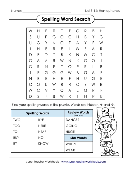 Word Search (B-16)