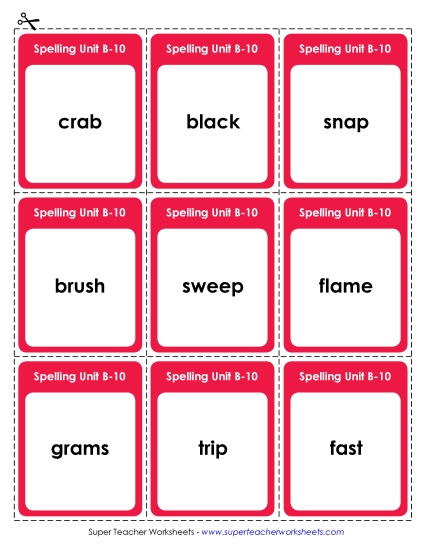 Flashcards (B-10)