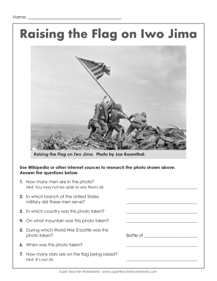 Raising the Flag on Iwo Jima