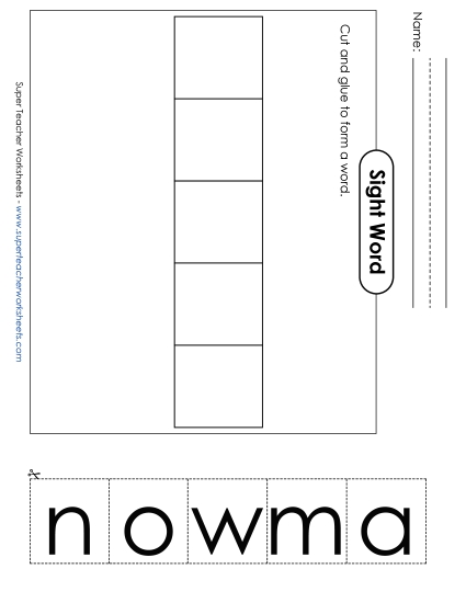 Large Cut-and-Glue: Woman