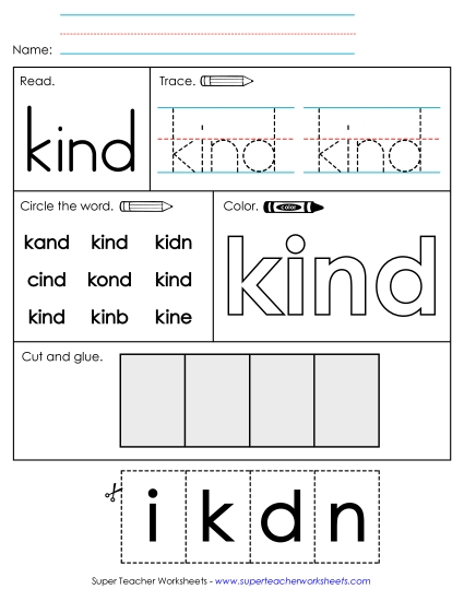 Worksheet 2: Kind
