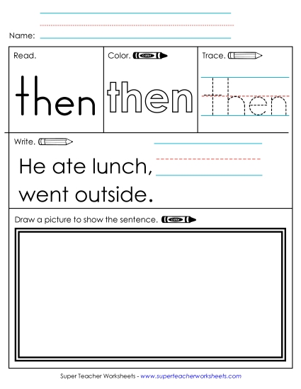 Then (Sight Word)