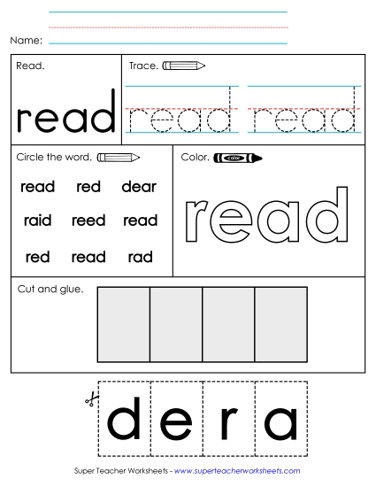 Worksheet 2: Read